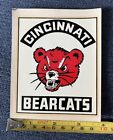 Vintage Decal University Of Cincinnati Bearcats Kelce College Mascot Sticker