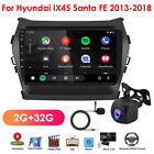 Android 11 Car Radio Stereo Gps Navi Wifi 2+32Gb For Hyundai Santa Fe Ix45 13-17