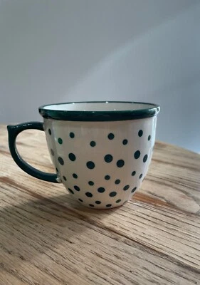 Taza de café a lunares verde The Pioneer para mujer Foto 1 de 4