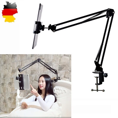Verstellbar Halterung Handy Halter Tisch Bett Ständer für Tablet iPad Smartphone - Bild 1 von 4