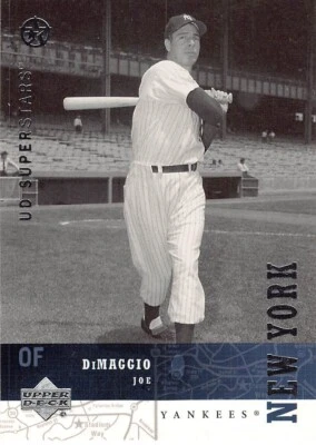 2003 UD Superstars Joe DiMaggio #153 NM/MT NEW YORK YANKEES - Image 1 of 2