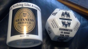 2 GUINNESS Ceramic Money Boxes Guinness is Good For You - Picture 1 of 11