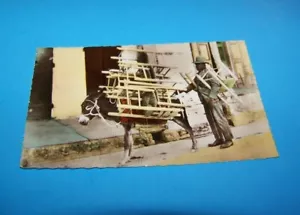Postal vintage de Haití "Vendedor de sillas Marchand de Chaises" RPPC - Imagen 1 de 2