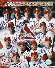2002 St. Louis Cardinals  Signed Autographed Signed 8x10 Photo Reprint