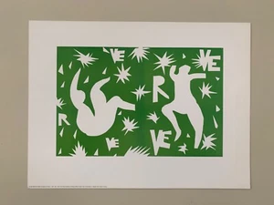 MATISSE,’COUVERTURE DE “VERVE”,1945’ RARE AUTHENTIC 1994 SMALL ART PRINT - Picture 1 of 5