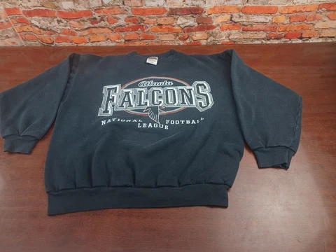 Vtg 90s Tultex Atlanta Falcons Sweatshirt Women's Size L  National Football leag Cover