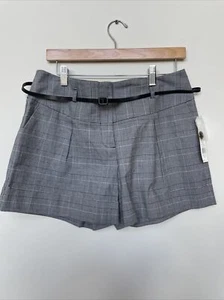 NWT ELLE Plaid Shorts Size 10 - Picture 1 of 3