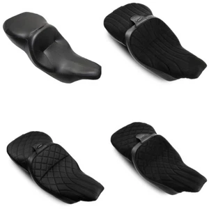 Nuevo estilo más ancho asiento trasero delantero de una pieza para Harley Road Electra Glide 1997-07  - Imagen 1 de 28