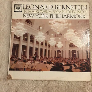 Leonard Bernstein Tchaikovsky Symphony No5 New York Philarmonic COVER ONLY - Bild 1 von 2