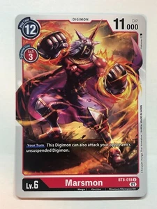Digimon New Awakening Marsmon BT8-018 U NM/M - Picture 1 of 1