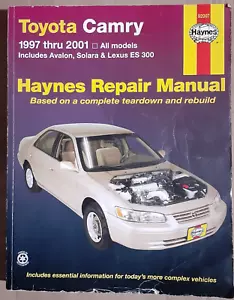 Haynes Toyota Camry All Models 1997/1998/1999/2000/2001 Repair Manual - Picture 1 of 2