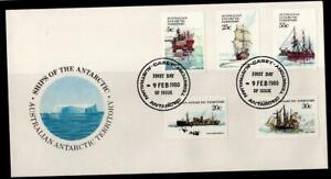AAT SHIPS OF THE ANTARCTIC COVER 1980 WITH CASEY CANCEL REF222