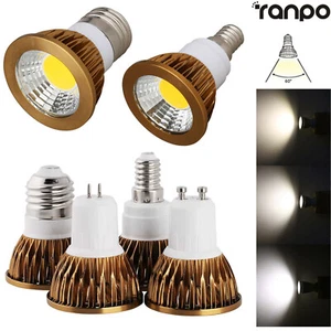 GU10 MR16 12W Dimmable 6W 9W LED COB SpotLight Bulb GU5.3 E27 110V 220V 12V Lamp - Picture 1 of 22