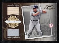 2001 Donruss Classics Classic Combos /100 Wade Boggs #CC-20 HOF