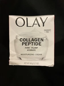 Olay Collagen Peptide Moisturizing Cream Fragrance-Free 48g/1.7fl.oz. NEW - Picture 1 of 1