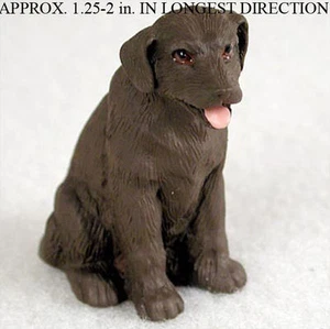 Chocolate Lab Mini handbemalte Figur - Bild 1 von 1