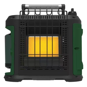 Grab N Go 10,000 BTU Portable Radiant Propane Gas Recreational Heater in Green - Bild 1 von 12