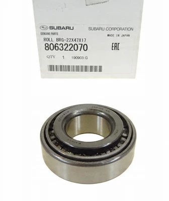 New Genuine OEM Subaru Gearbox Roller Bearing 806322070 - Image 1 of 3