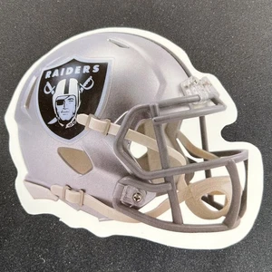 Raiders Football Helmet 4" Inch Laptop Sticker - Picture 1 of 2