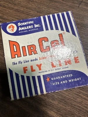 Scientific Anglers Aircel DT4. Color verde. ¡Línea de mosca cónica doble vintage! Foto 1 de 4