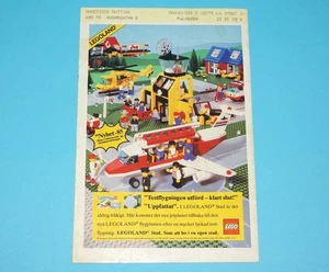 LEGO MAGAZINE ADVERT LEGOLAND TOWN 1980s LEGO GRUPPEN SWEDEN - Bild 1 von 1