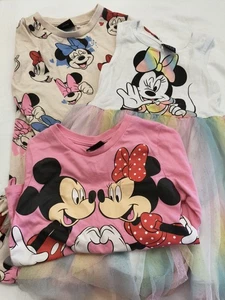 DISNEY Girls size 3-4 dress X 2 - TUTU TULLE DRESS  + Long Sleeve Shirt  - Bild 1 von 15