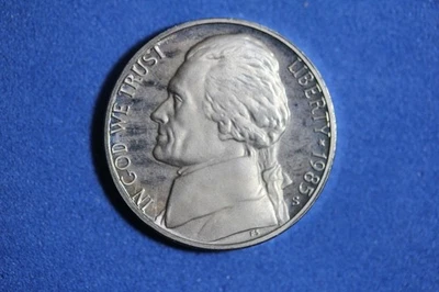 ESTATE FIND 1985 S PROOF JEFFERSON NICKEL #K57389 - Image 1 of 2