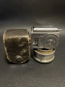 Medidor de luz compacto vintage Sekonic Seiko con estuche de cuero - Tokio Japón - Imagen 1 de 1