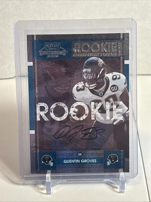 2008 Playoff Contenders - #186 Quentin Groves (AU, RC) - Image 1 of 2