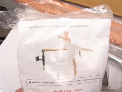 Barra de ballet individual montada en la pared Artan Balance 5 pies nueva caja abierta yoga hogar estudio Foto 1 de 4