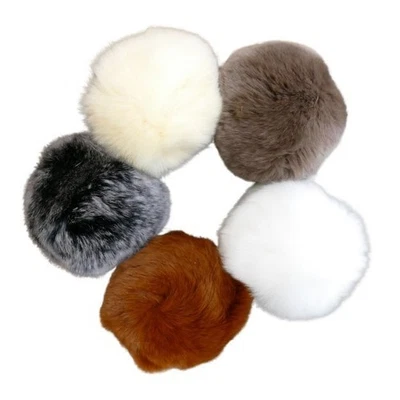 Pompones de piel Glacier Wear - Rex Rabbit - rbt1172 Foto 1 de 3