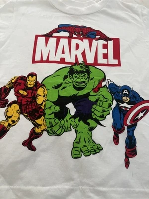 Camiseta manga corta Marvel Super Hero Adventures niños 5T Mighty Heroes Foto 1 de 4