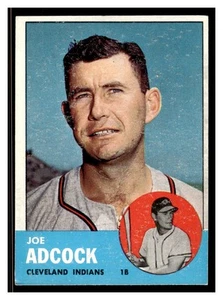 1963 Topps Baseball #170 Joe Adcock 63TBB-05 - Picture 1 of 2