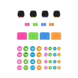 Rode COLORS 3 - Coloured Windshields for Wireless GO II and Lavalier II - Picture 1 of 4