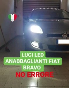 Kit De Luces LED Para Fiat Bravo Anfibios Canbus Sin Error 10 Mil Lúmenes 70W - Imagen 1 de 3