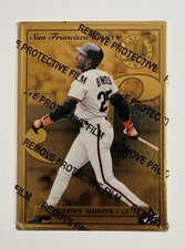 Barry Bonds 1996 Leaf Preferred Steel Gold #6