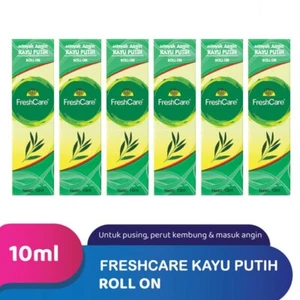 6 x 10 ml FreshCare Kayu Putih Aromatherapy Oil Minyak Angin Indonesian Product - Picture 1 of 5