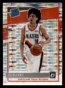 2020 Donruss Optic CJ Elleby #195 Silver Pulsar Rated Rookie Portland