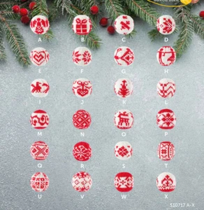 Knitting pattern copy 0950. Christmas tree decorations/ornaments. 24 designs - Picture 1 of 1