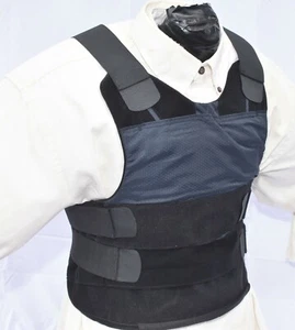 New Large Safariland Lo Vis Concealable Vest IIIA Body Armor Bullet Proof - Picture 1 of 5