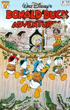 Donald Duck Adventures #21 VF 1993 Gladstone Stock Image