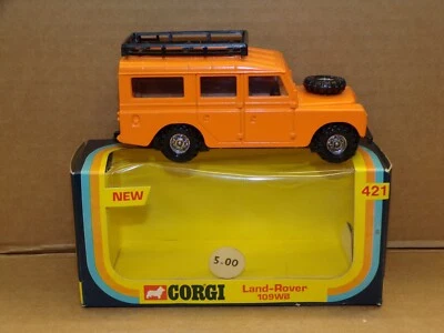 Vintage Corgi No. 421 LAND-ROVER 109WB IN ORIGINAL BOX ~ N/M ! - Image 1 of 4