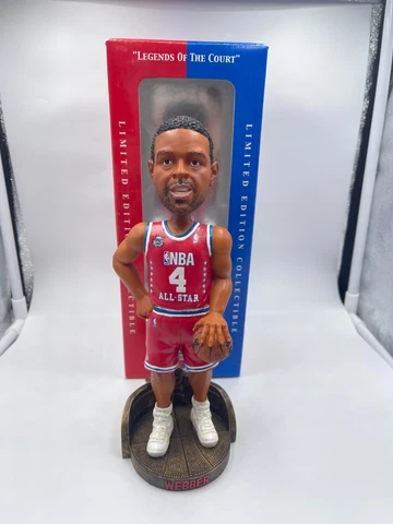 NBA Bobblehead Chris Webber 2003 NBA All Star Bobblehead Kings NBA HOF RARE Cover