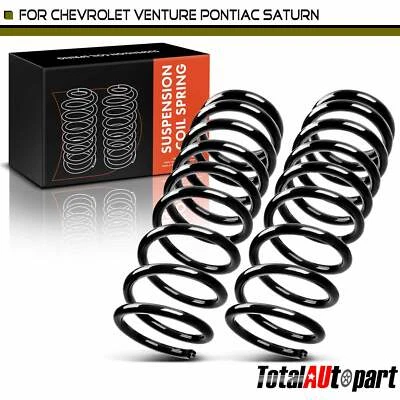 2pcs Coil Springs for Chevrolet Venture Uplander Oldsmobile Pontiac Saturn Rear - Image 1 of 4