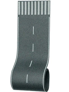 Vollmer 46021 - H0 Straßenfolie mit Zebrastreifen, 100 x 8 cm - Neu - Bild 1 von 1