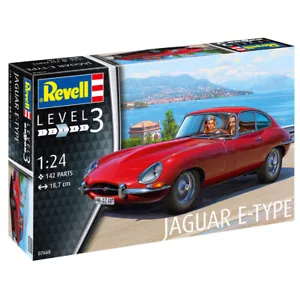 Revell 1/24 Jaguar E-Type Model Kit 07668 - Picture 1 of 6