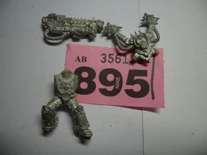 Warhammer 40k Chaos metal Rogue Trader Slaanesh Noise Marine bits rare R895 - Picture 1 of 2