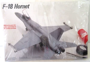 TESTORS   1/72 McDONNELL DOUGLAS F-18 HORNET Plastic Kit 628   open box - Picture 1 of 2