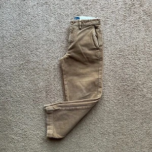 Polo Ralph Lauren Pants Girls 8 (24x23) Corduroy Straight Leg Brown Pockets - Picture 1 of 12