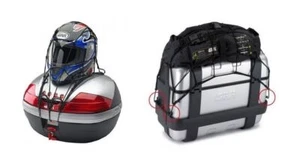 Red / Cuerda Elástica Portaobjetos Negra GIVI T10N Maletas Y Portaequipajes Moto - Imagen 1 de 1